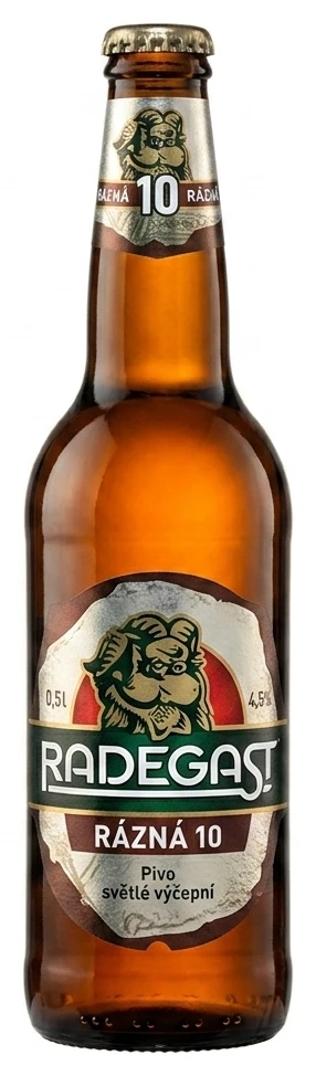 Radegast Rázná 10 Pivo světlé výčepní