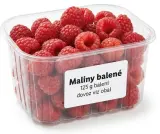 Maliny balené