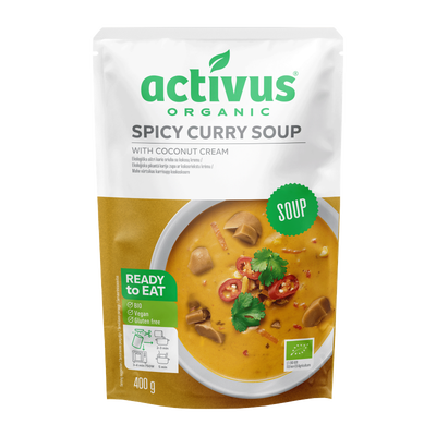 Activus ORGANIC Polévka pikantní curry