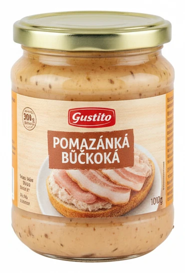 Pomazánka bůčková Gustito
