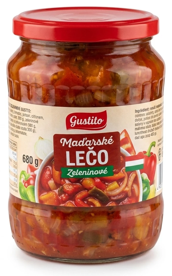 Lečo zeleninové Gustito