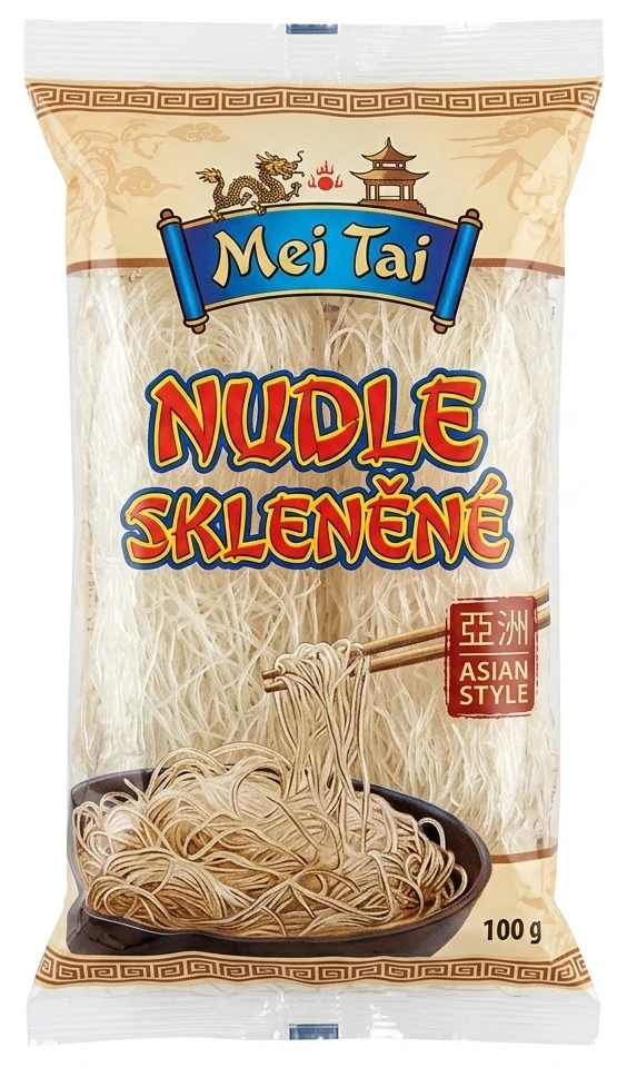 Nudle skleněné Mei Tai