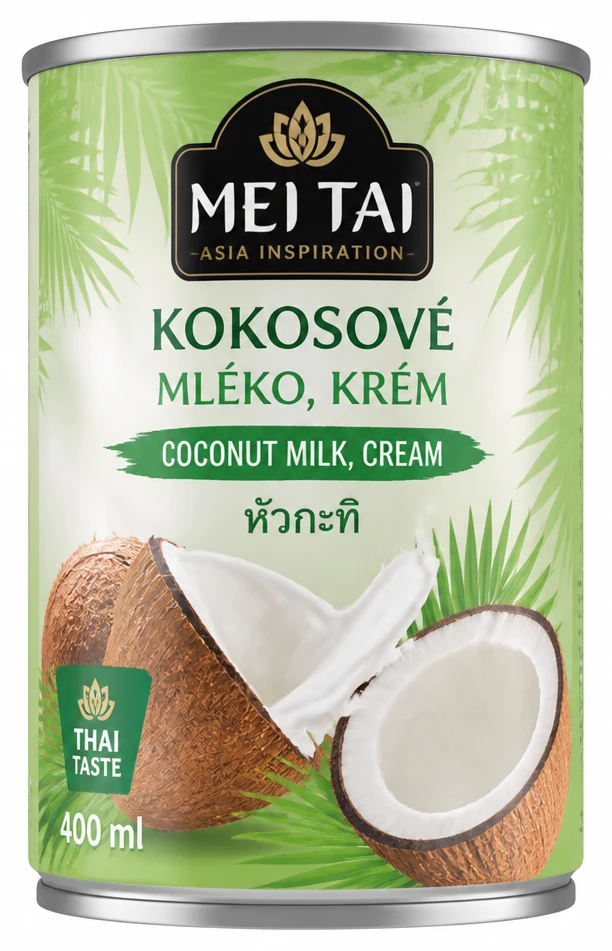 Kokosové mléko, krém Mei Tai