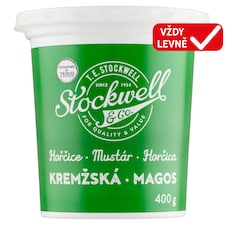Stockwell & Co. Hořčice kremžská 400g