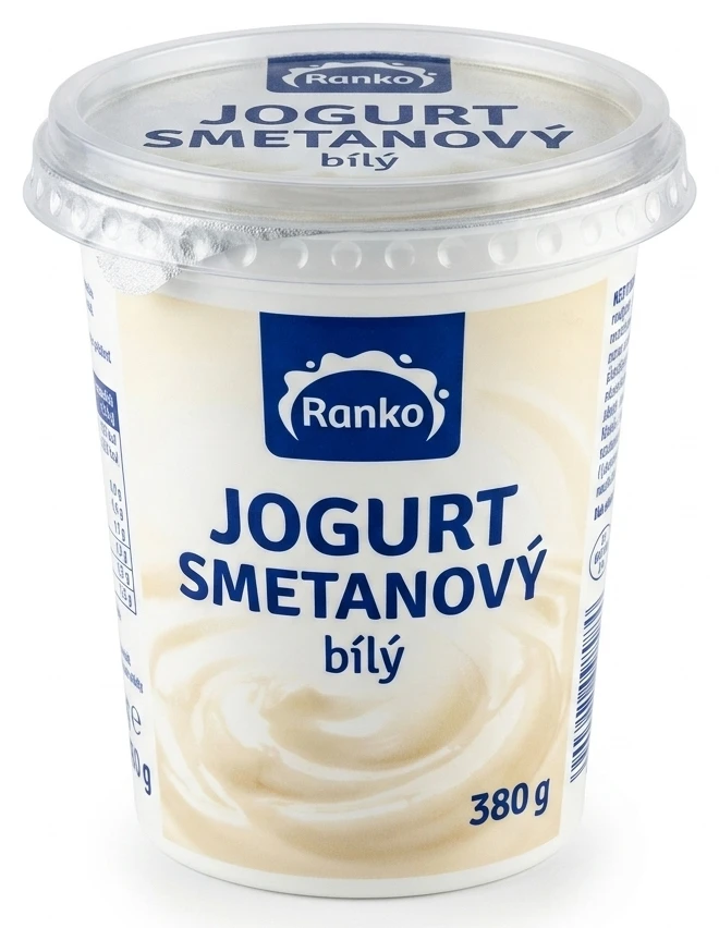 Jogurt smetanový bílý