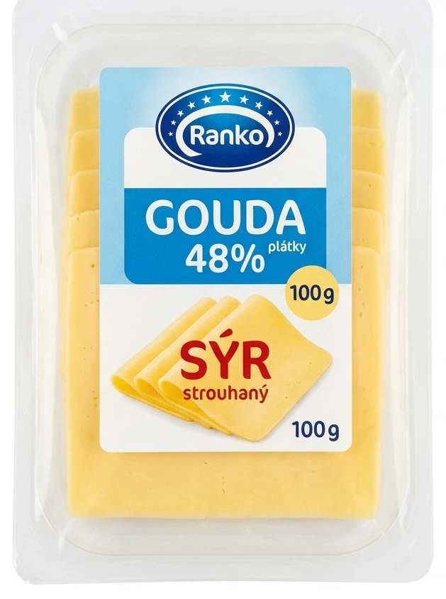 Gouda 48% plátky