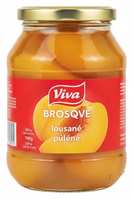 Viva Broskve loupané půlené