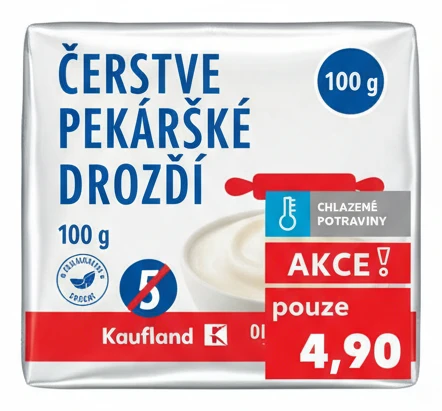 Pekařské droždí čerstvé