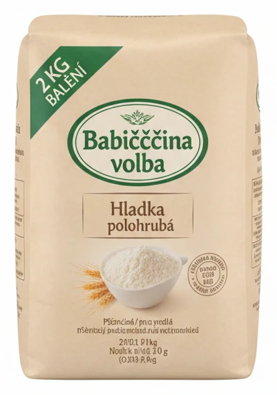 Babiččina Volba Mouka hladká/polohrubá