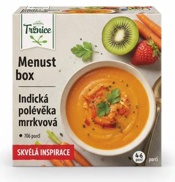 Albert Menu box Indická polévka mrkvová