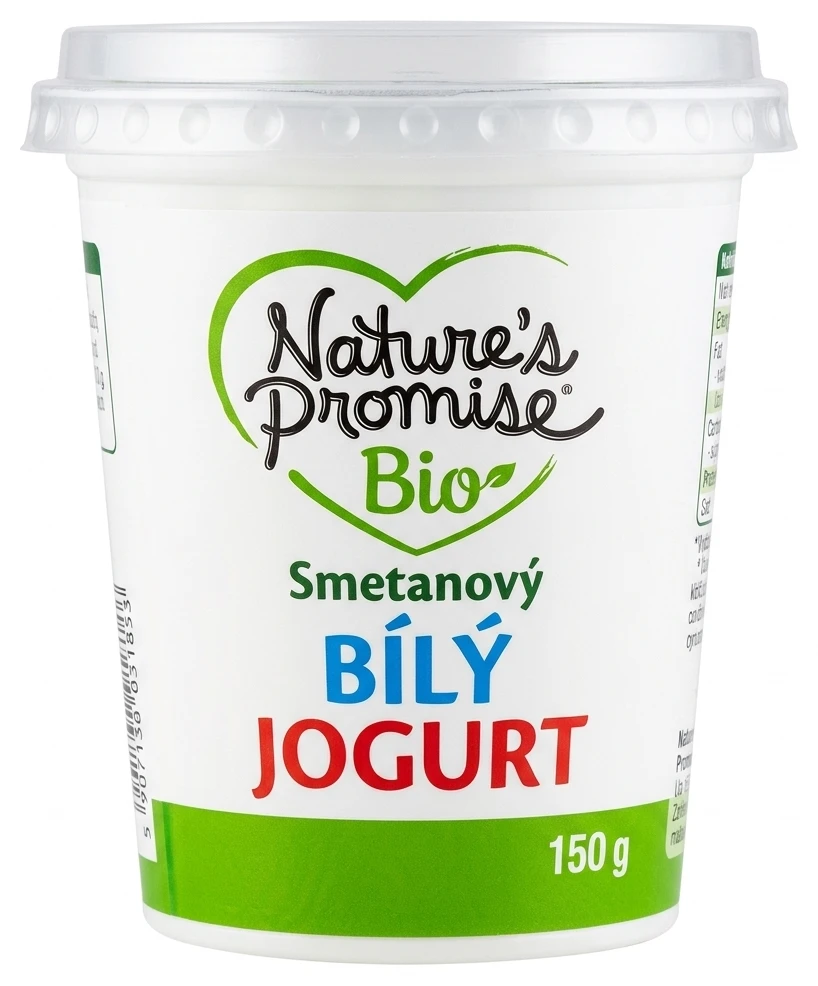 Nature's Promise Bio Jogurt smetanový bílý