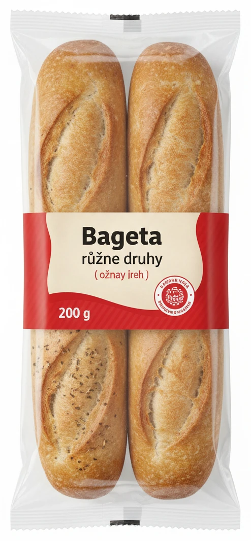 Bageta různé druhy