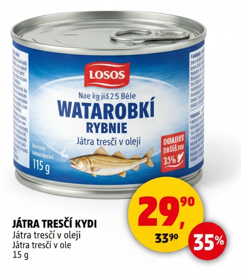 Játra tresčí