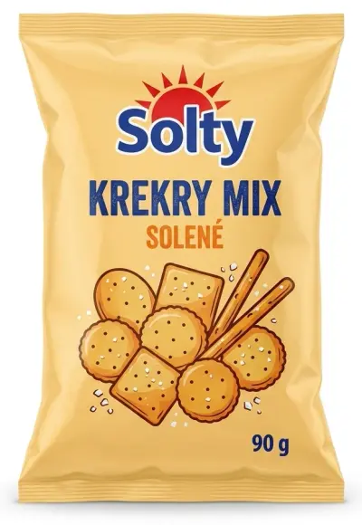 Krekry mix solené Solty