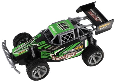 Teddies Auto RC Buggy rychlostní 23 cm, zelené