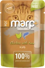 Marp Holistic Plus kapsička pro kočky – kuře s tuňákem v želé