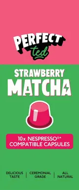 PerfectTed Matcha Pods Jahoda