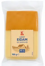 UZENÝ EIDAM Sýr polotvrdý