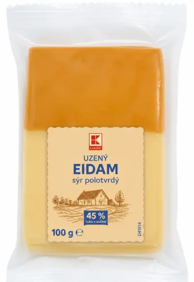 UZENÝ EIDAM Sýr polotvrdý