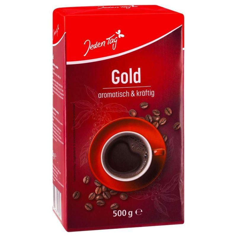 Jeden Tag Caffé gold mletá káva