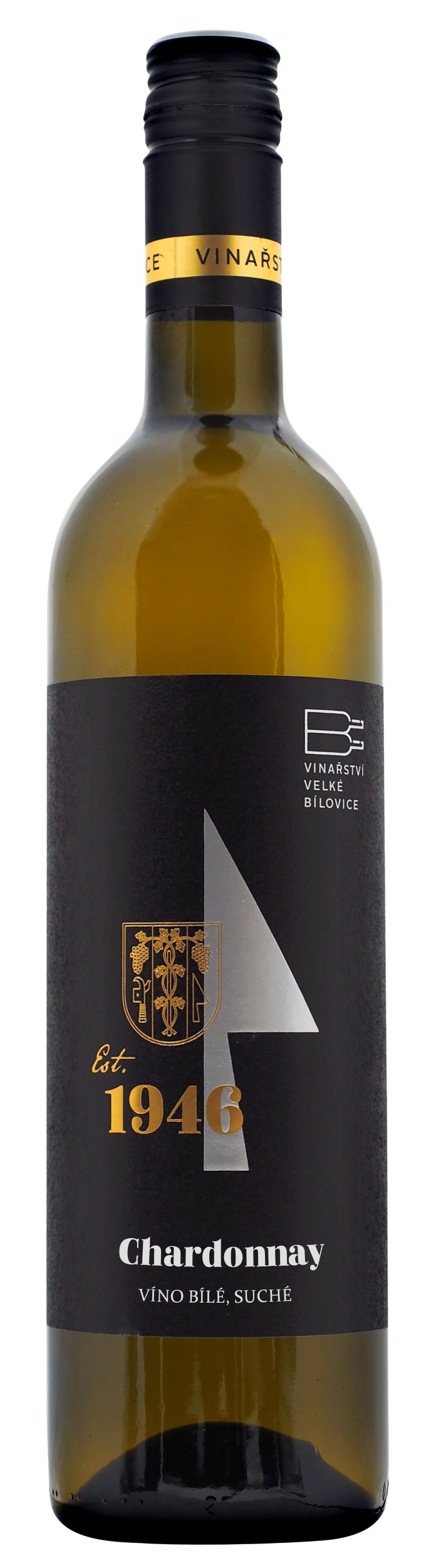 Chardonnay, moravské zemské víno, 0,75 l