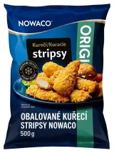 Obalované kuřecí stripsy Nowaco