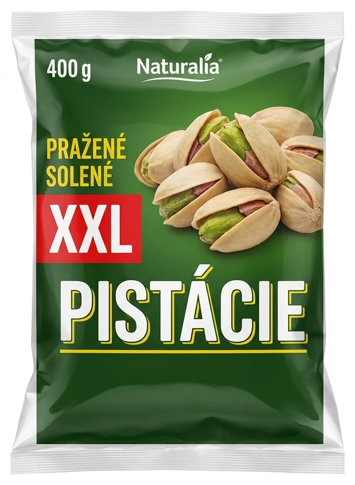 Pistácie XXL Naturalia pražené solené