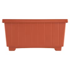 Flair Plastic Polka plastový truhlík na květiny 50 x 30 cm