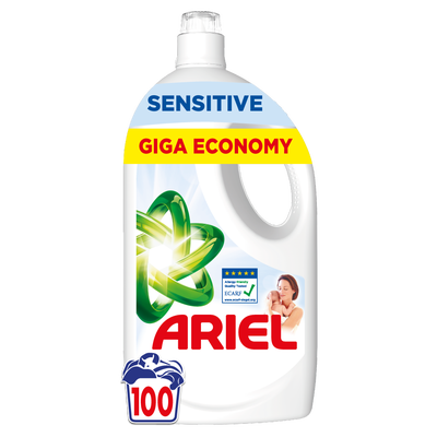 Ariel Gel Sensitive, 4,5 l