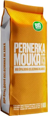Pernerka BIO Špaldová celozrnná hladká mouka