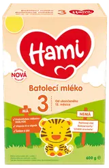 Hami Batolecí mléko 3, 12m+