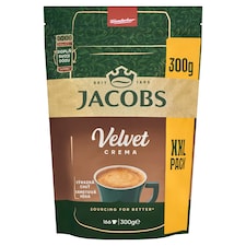 Jacobs Velvet Crema rozpustná káva 300g