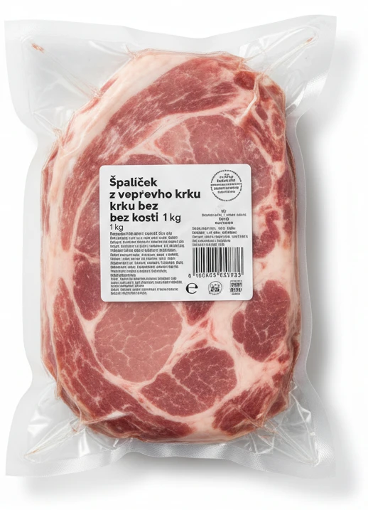 Špalíček z vepřového krku bez kosti