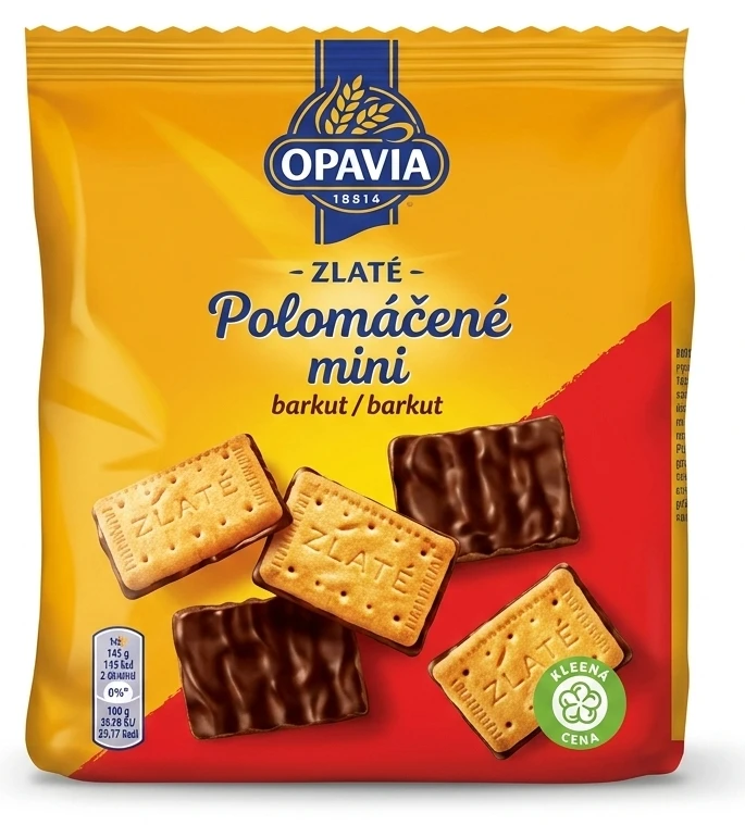 Opavia Zlaté Polomáčené mini
