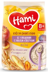 Hami Mléčná kaše se 7 obilninami, Jablkem a švestkami