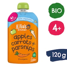 Ella's Kitchen Bio mrkev, jablko a pastinák 120g