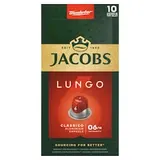 Jacobs Lungo Classico pražená mletá káva v kapslích 52g