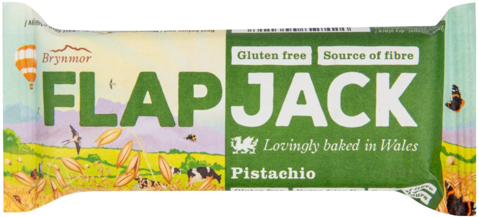 WHOLEBAKE Flapjack ovesný pistácie