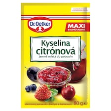 Dr. Oetker Kyselina citrónová 80g