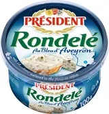 Président Rondelé s modrým sýrem