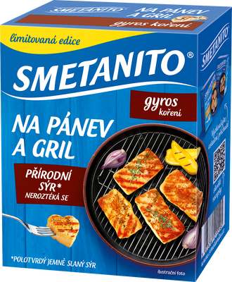 Smetanito Sýr na gril a na pánev gyros
