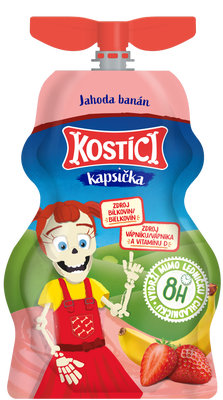Kostíci Kapsička Jahoda a banán