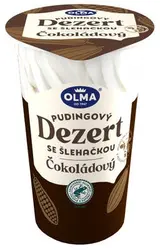 Olma Dezert Pudingový se šlehačkou čokoládový