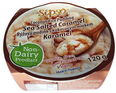 Sipso Rýžový pudink s kokosovým mlékem Karamel