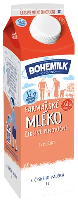 Bohemilk Farmářské mléko (3,6%)