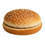 Hamburgerová bulka půlená se sezamem 10cm