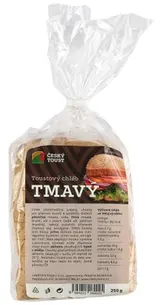 Český toust Toustový chléb, tmavý