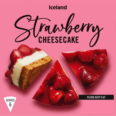 Iceland Strawberry Cheesecake