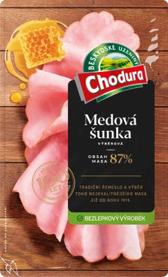 Chodura Medová šunka výběrová (87% masa)