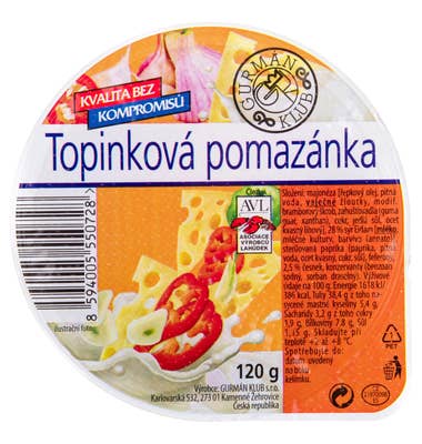 Gurmán Klub Topinková pomazánka